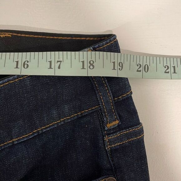 Lands End Womens Denim Double Button Straight Jeans Blue Size 20W NWT - Picture 8 of 10